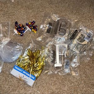 Miscellaneous cake topper supplies